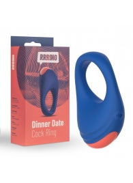 Синее эрекционное кольцо RRRING Dinner Date Cock Ring - FeelzToys - во Владикавказе купить с доставкой