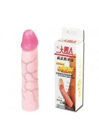 Удлиняющая насадка на пенис Deep Love - 21,5 см. - Baile - во Владикавказе купить с доставкой