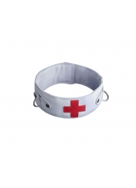 Ошейник с кольцами и красным крестом - Sitabella - купить с доставкой во Владикавказе