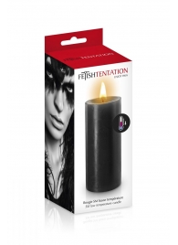Черная низкотемпературная свеча для ваксплея - Fetish Tentation - купить с доставкой во Владикавказе