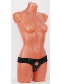 Универсальные черные трусики для страпона - БДСМ Арсенал - купить с доставкой во Владикавказе