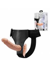 Женский страпон с 2 отростками - внешним и внутренним - Baile - купить с доставкой во Владикавказе