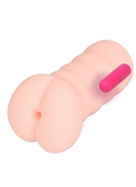 Телесный вибромастурбатор-анус Tong-ggo Auto - KOKOS - во Владикавказе купить с доставкой