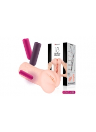 Телесный вибромастурбатор-вагина Tattoo Auto - KOKOS - во Владикавказе купить с доставкой