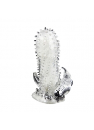 Насадка-удлинитель с пупырышками, усиками и вибрацией - Baile - во Владикавказе купить с доставкой