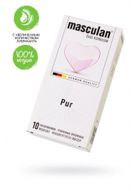 Супертонкие презервативы Masculan Pur - 10 шт. - Masculan - купить с доставкой во Владикавказе