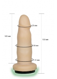 Телесная насадка Harness - 13,3 см. - LOVETOY (А-Полимер) - купить с доставкой во Владикавказе