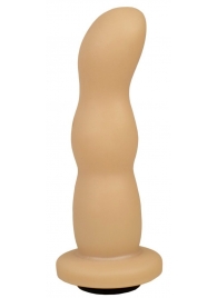 Телесная рельефная насадка Harness - 15,9 см. - LOVETOY (А-Полимер) - купить с доставкой во Владикавказе