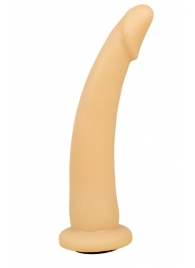 Телесная гладкая насадка-фаллоимитатор Harness - 20 см. - LOVETOY (А-Полимер) - купить с доставкой во Владикавказе