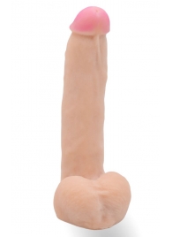 Телесная насадка Harness с коннектором - 19 см. - LOVETOY (А-Полимер) - купить с доставкой во Владикавказе