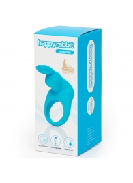 Голубое эрекционное виброкольцо Happy Rabbit Rechargeable Rabbit Cock Ring - Happy Rabbit - во Владикавказе купить с доставкой