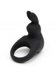 Черное эрекционное виброкольцо Happy Rabbit Rechargeable Rabbit Cock Ring - Happy Rabbit - во Владикавказе купить с доставкой
