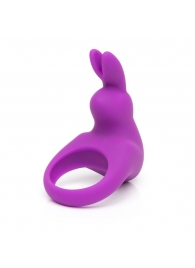 Фиолетовое эрекционное виброкольцо Happy Rabbit Rechargeable Rabbit Cock Ring - Happy Rabbit - во Владикавказе купить с доставкой