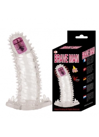 Насадка-удлинитель с пупырышками, усиками и вибропулькой - Baile - во Владикавказе купить с доставкой