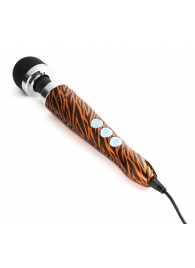 Жезловый вибратор Die Cast 3 с тигровым принтом - 28 см. - Doxy