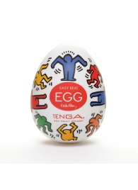 Мастурбатор-яйцо Keith Haring EGG DANCE - Tenga - во Владикавказе купить с доставкой