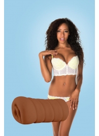 Коричневый мастурбатор-вагина BRIANNA - Dream Toys - во Владикавказе купить с доставкой
