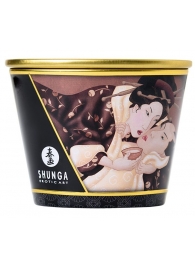 Массажная свеча Intoxicatin Chocolate с ароматом шоколада - 170 мл. - Shunga - купить с доставкой во Владикавказе