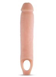 Телесная насадка на пенис 11.5 Inch Cock Sheath Penis Extender - 29,2 см. - Blush Novelties - во Владикавказе купить с доставкой