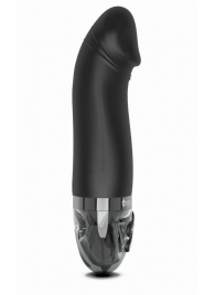 Черный вибратор с электростимуляцией Real Deal Neal - 16,5 см. - MyStim - купить с доставкой во Владикавказе