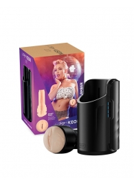 Телесный интерактивный мастурбатор-вагина Kiiroo Keon Combo Set Feel Britney Amber - Kiiroo - во Владикавказе купить с доставкой