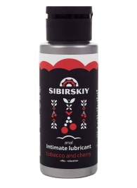 Анальный лубрикант на водной основе SIBIRSKIY с ароматом вишни и табака - 100 мл. - Sibirskiy - купить с доставкой во Владикавказе
