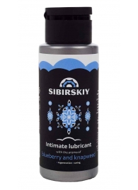 Пролонгирующий интимный лубрикант SIBIRSKIY с ароматом черники и василька - 100 мл. - Sibirskiy - купить с доставкой во Владикавказе