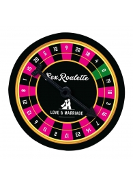 Настольная игра-рулетка Sex Roulette Love   Marriage - Tease&Please - купить с доставкой во Владикавказе