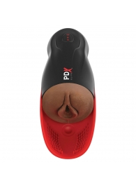 Коричневый мастурбатор-вагина с вибрацией Fuck-O-Matic 2 - Pipedream - во Владикавказе купить с доставкой