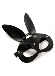 Черная маска  Зайка  с длинными ушками - Crazy Handmade - купить с доставкой во Владикавказе