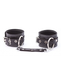 Кожаные двухслойные оковы с регулируемыми ремешками - Crazy Handmade - купить с доставкой во Владикавказе