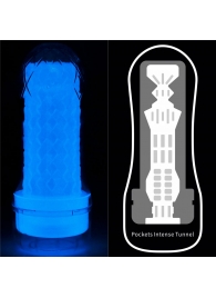 Светящийся в темноте мастурбатор Lumino Play Masturbator Pocketed - Lovetoy - во Владикавказе купить с доставкой