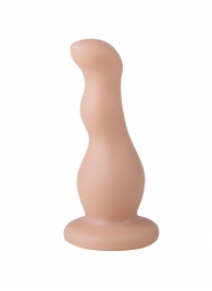 Телесный стимулятор простаты с изгибами - 13,5 см. - LOVETOY (А-Полимер) - во Владикавказе купить с доставкой