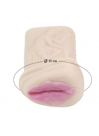 Мастурбатор-вагина из киберкожи - LOVETOY (А-Полимер) - во Владикавказе купить с доставкой