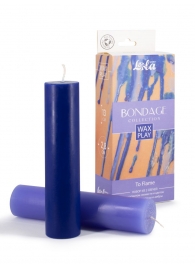 Набор из 2 БДСМ-свечей To Flame - Lola Games - купить с доставкой во Владикавказе