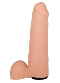 Реалистичная насадка-фаллос для трусиков с плугом - 16,5 см. - LOVETOY (А-Полимер) - купить с доставкой во Владикавказе