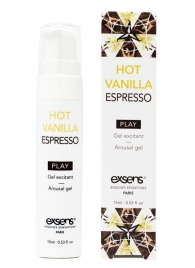Возбуждающий гель Hot Vanilla Espresso Arousal Gel - 15 мл. - Exsens - купить с доставкой во Владикавказе