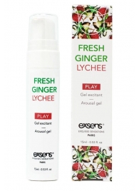 Возбуждающий гель Fresh Ginger Lychee Arousal Gel - 15 мл. - Exsens - купить с доставкой во Владикавказе
