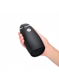 Черный перезаряжаемый мастурбатор для мужчин Pink Vibe - Pink Vibe - во Владикавказе купить с доставкой