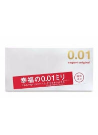 Ультратонкие презервативы Sagami Original 0.01 - 20 шт. - Sagami - купить с доставкой во Владикавказе