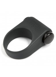 Серое эрекционное кольцо с вибрацией Feel It, Baby! - Fifty Shades of Grey - во Владикавказе купить с доставкой