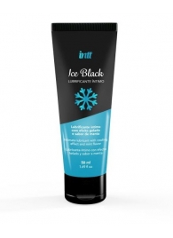 Лубрикант на водной основе Ice Black с ледяным эффектом - 50 мл. - INTT - купить с доставкой во Владикавказе