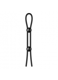 Черное эрекционное лассо Nexus Forge Double - Nexus Range - во Владикавказе купить с доставкой