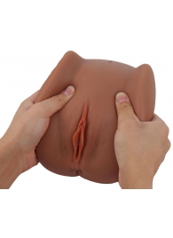 Мастурбатор Black Beauty - вагина и анус - S-HANDE - во Владикавказе купить с доставкой