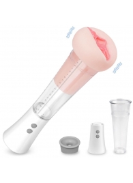 Автоматическая вакуумная помпа с реалистичной мягкой вставкой Max Kit - S-HANDE - во Владикавказе купить с доставкой