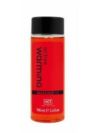 Массажное масло для тела Warming - 100 мл. - HOT - купить с доставкой во Владикавказе