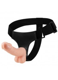 Фаллоимитатор-реалистик на трусиках - 18 см. - Baile - купить с доставкой во Владикавказе