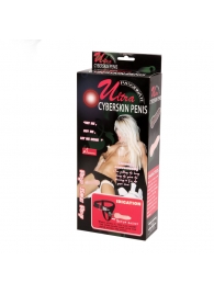 Реалистичный страпон на трусиках с заклепками - 15,7 см. - Baile - купить с доставкой во Владикавказе