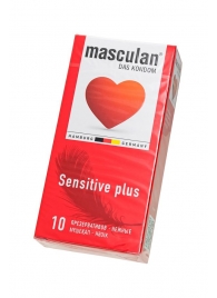 Презервативы Masculan Sensitive plus - 10 шт. - Masculan - купить с доставкой во Владикавказе