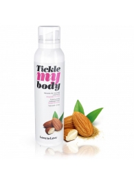 Массажная хрустящая пенка Tickle My Body Sweet Almonds с ароматом миндаля - 150 мл. - Love to Love - купить с доставкой во Владикавказе